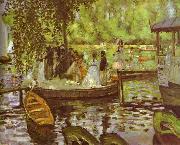 Pierre-Auguste Renoir La Grenouillere, oil